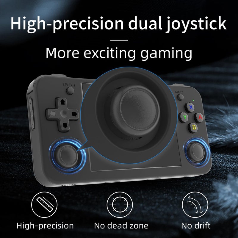 Aivuidbs rg35xx h Retro Game Emulator Anbernic 35xxh with a 64G Card Pre-Loaded Games rg35xxh 3.5'' IPS Screen Supports 5G WiFi Bluetooth HDMI and TV Output - Image 4